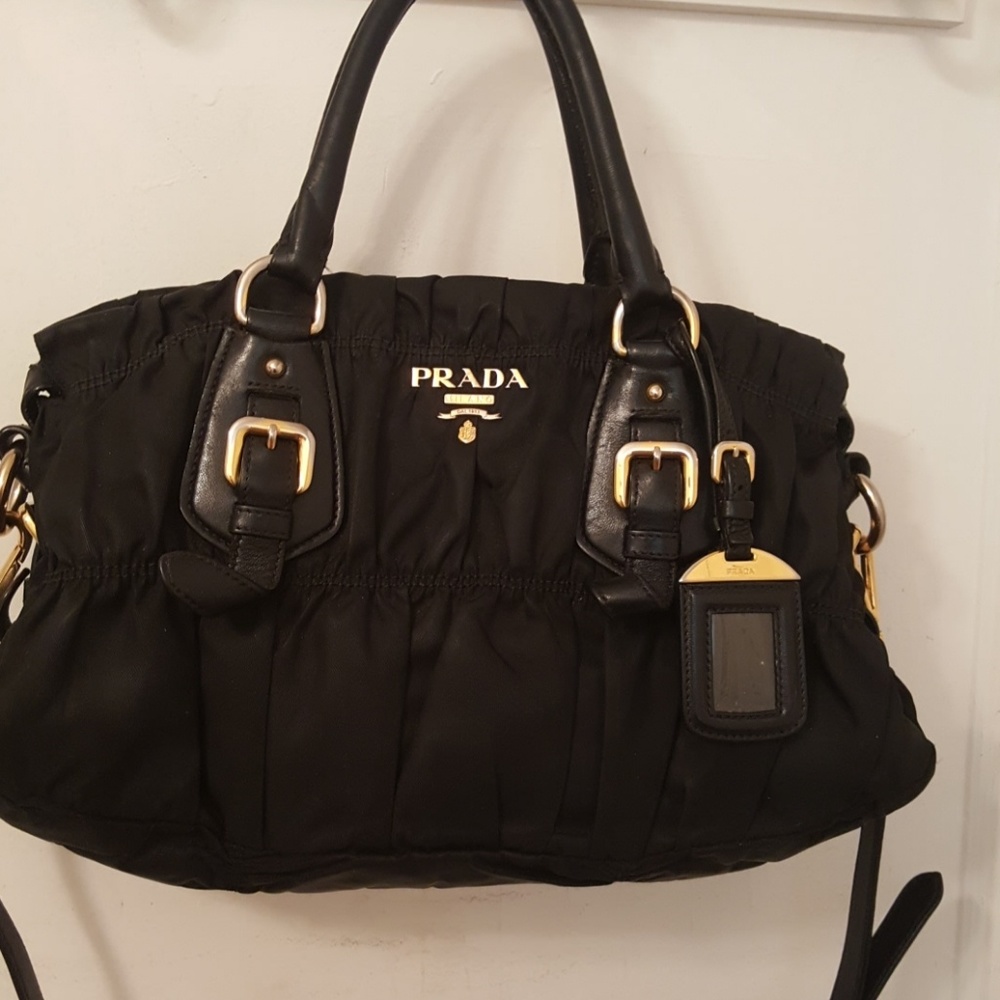 Authentic PRADA Tessuto Gauffire